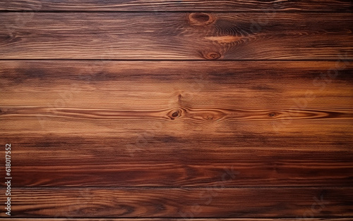 Close-up wood texture background. Generative AI