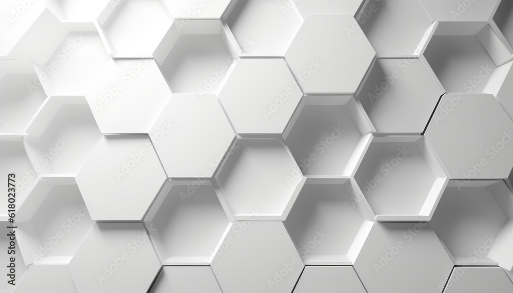 Hexagonal pattern, AI generated Hexagonal pattern, AI generated