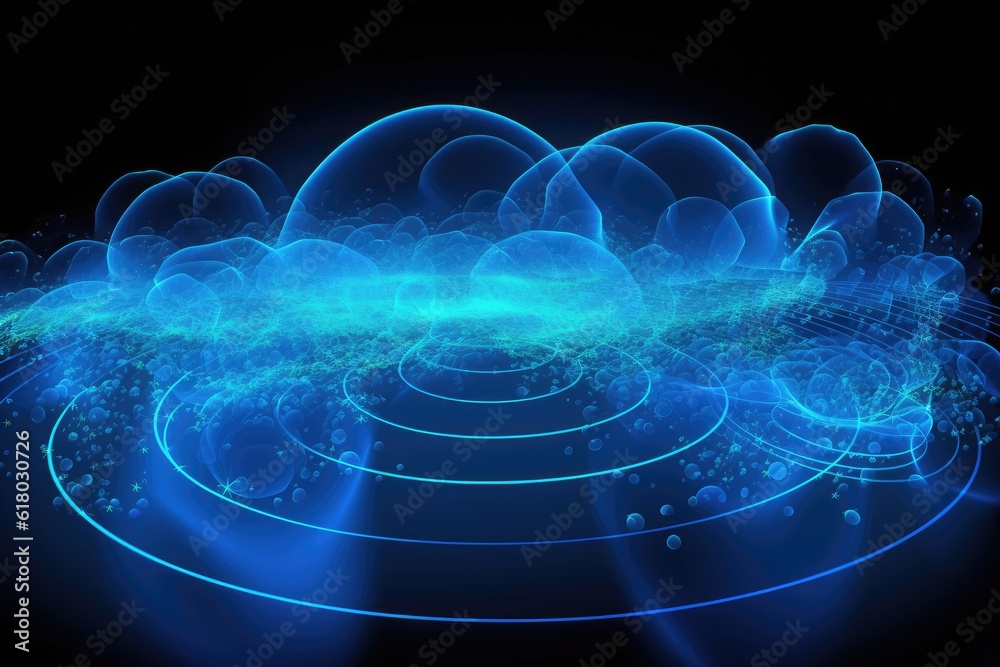 Ozone holes, a natural phenomenon in our atmosphere. AI Generative Ozone holes, a natural phenomenon in our atmosphere. AI Generative