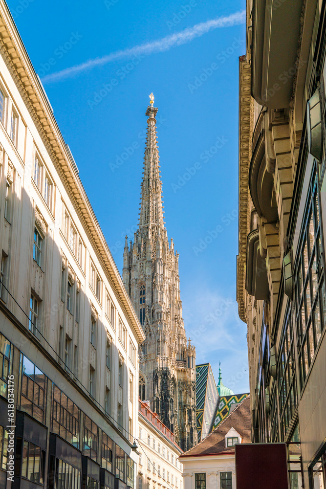 St Stephan's cathedral in Vienna old city, Vienna, Austria St Stephan's cathedral in Vienna old city, Vienna, Austria