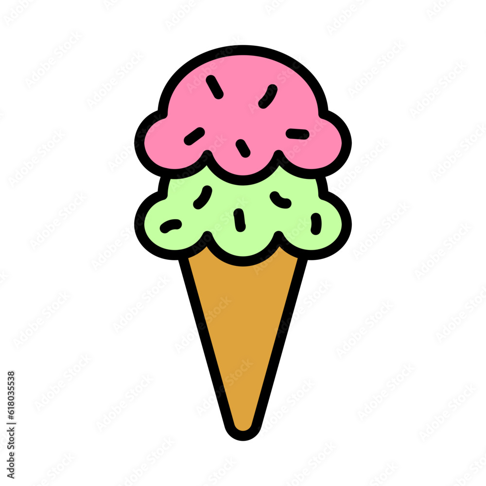 ice cream cone ice cream cone