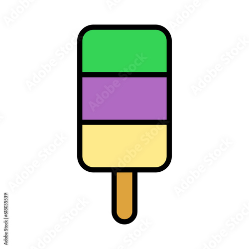 Rainbow Ice Cream Bar