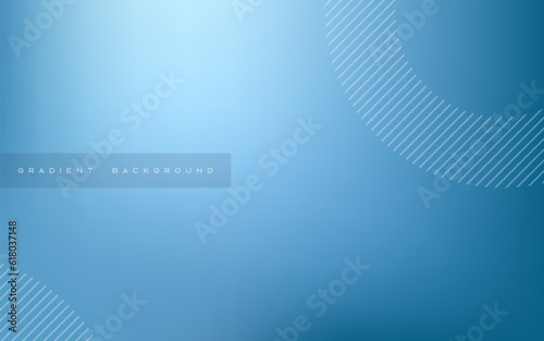 Abstract gradient background with aero aqua blue color