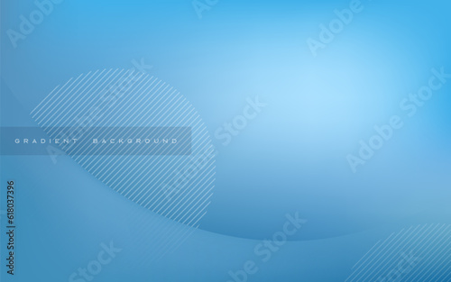 Abstract gradient background with aero aqua blue color