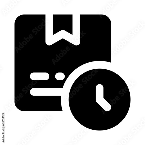 preorder icon for your website, mobile, presentation, and logo design.
