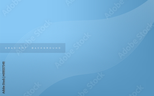 Abstract gradient background with aero aqua blue color
