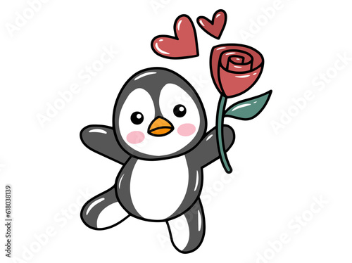 Penguin Cartoon Cute Animal Illustration