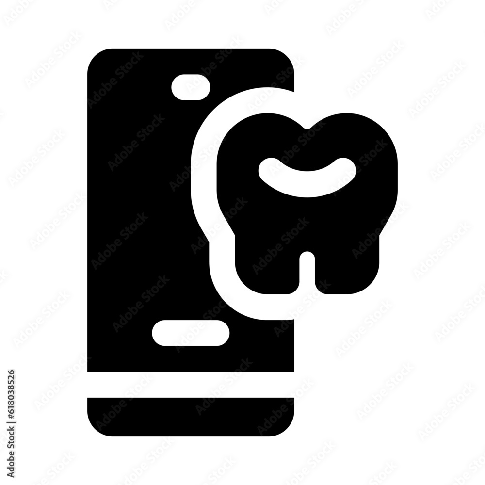dental app icon for your website, mobile, presentation, and logo design.