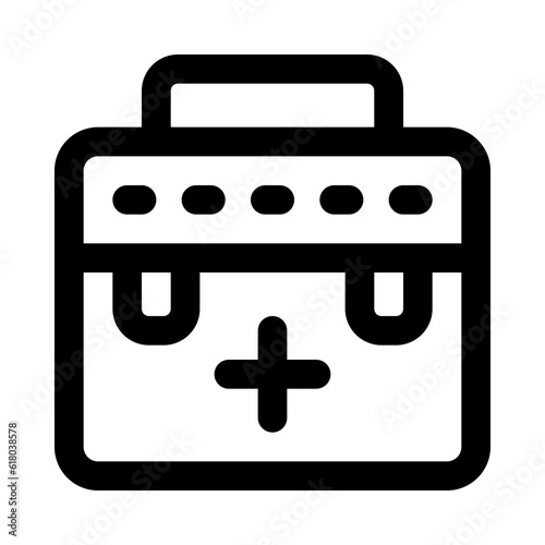 first aid kit icon for your website, mobile, presentation, and logo design.