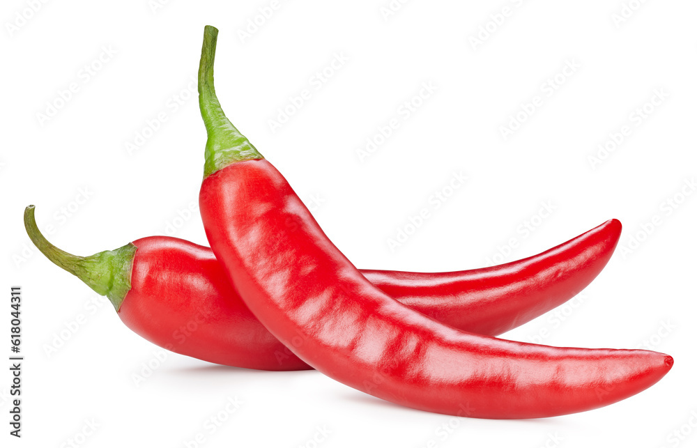 chili pepper isolated on white chili pepper isolated on white