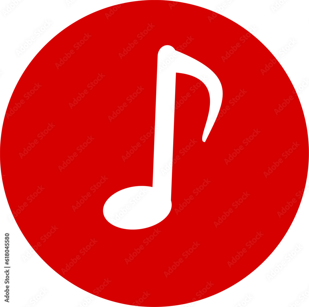 Music note, song, melody. Flat vector icon for music apps and websites. Vector illustration. Music note, song, melody. Flat vector icon for music apps and websites. Vector illustration.