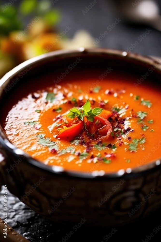 Gazpacho spain cold soup and cream Gazpacho spain cold soup and cream