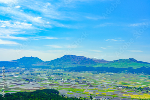 【熊本県】阿蘇の大パノラマ大観峰の景観