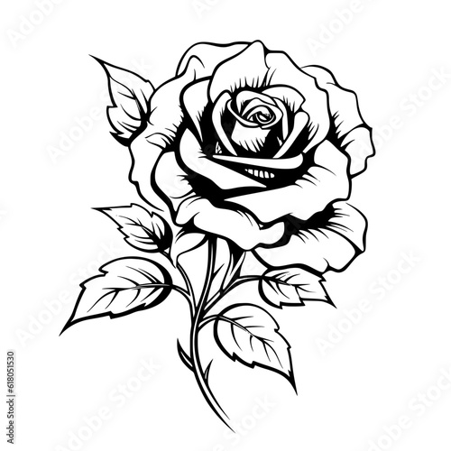 Rose Flower Vector