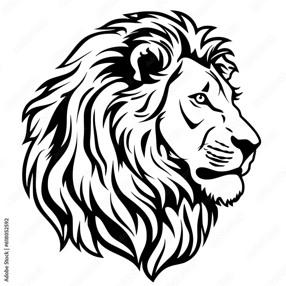 lion head vector lion head vector