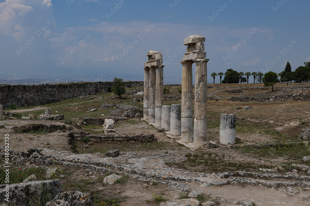 Ancient amphitheater in Hierapolis
