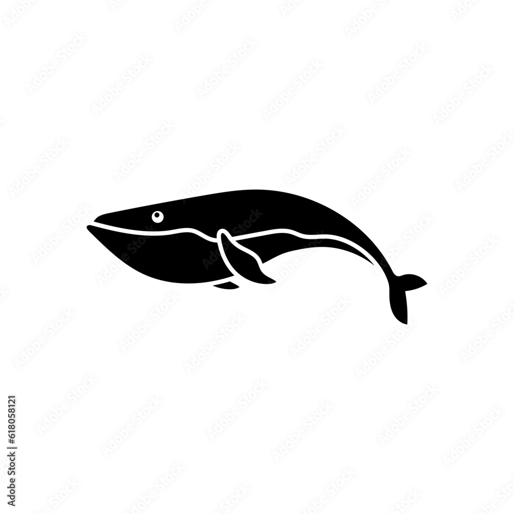 Baby whale icon vector. Whale illustration sign. Sperm whale symbol. Sea life logo. Baby whale icon vector. Whale illustration sign. Sperm whale symbol. Sea life logo.