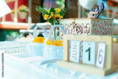 wedding day dowry wedding ring happy day