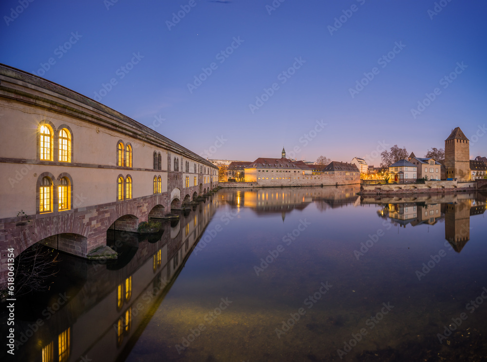 Φωτογραφία Tourist area Petite France in Strasbourg, France