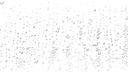 Water droplets isolated background png.
