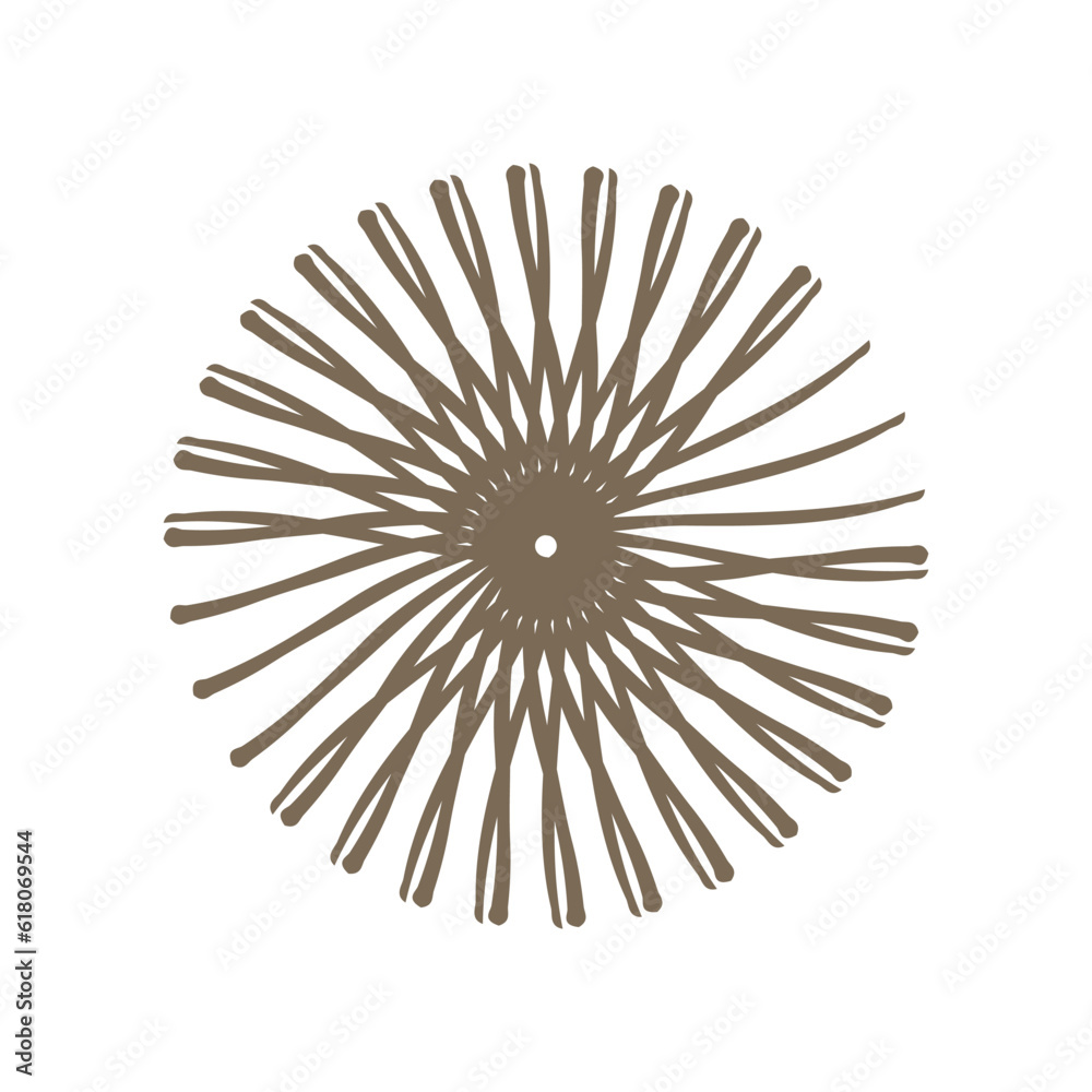 Creative circular line decoration vector element