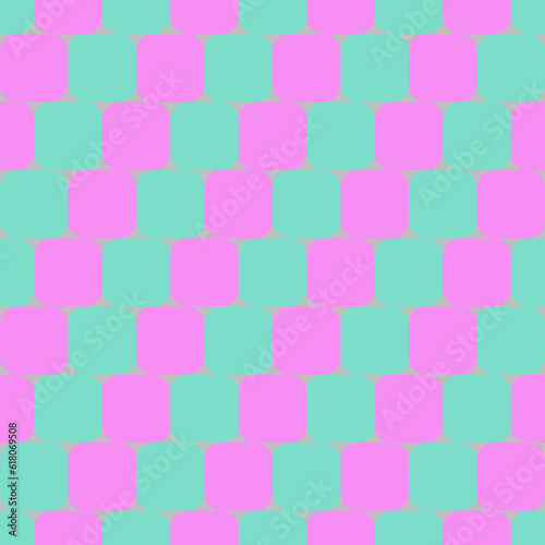 Seamless geometric pattern with rhombuses. Vector illustration.
