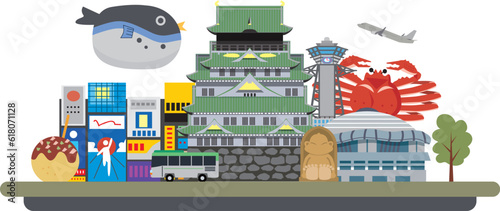 大阪の観光グルメスポット旅行