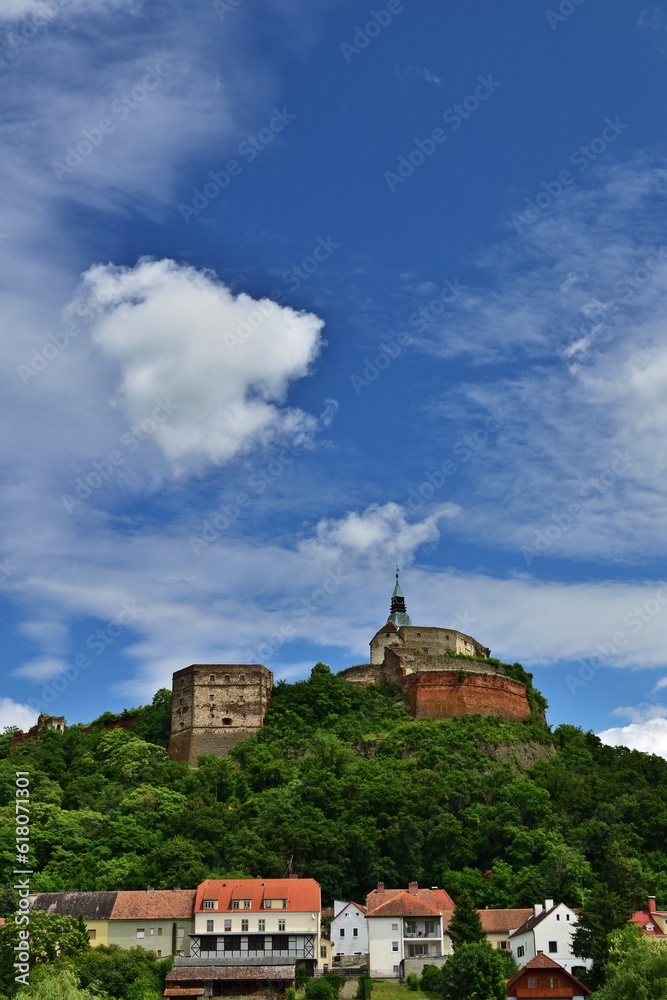 Burg Güssing, Burgenland, Österreich, vertikal