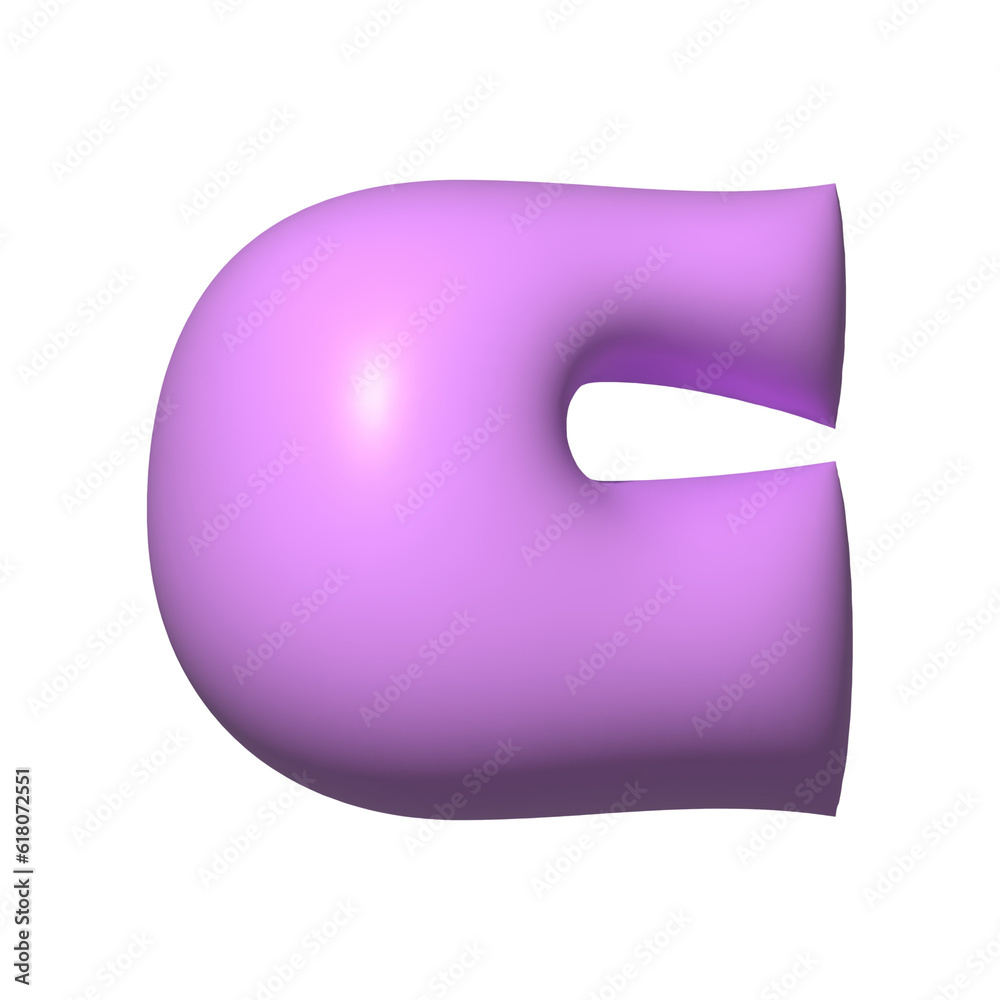 purple balloon 3d uppercase alphabet purple balloon 3d uppercase alphabet