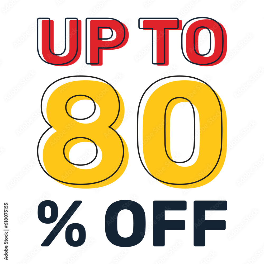 Discount up to 80 percent off, banner templates, special offer sales promotions. Discount up to 80 percent off, banner templates, special offer sales promotions.