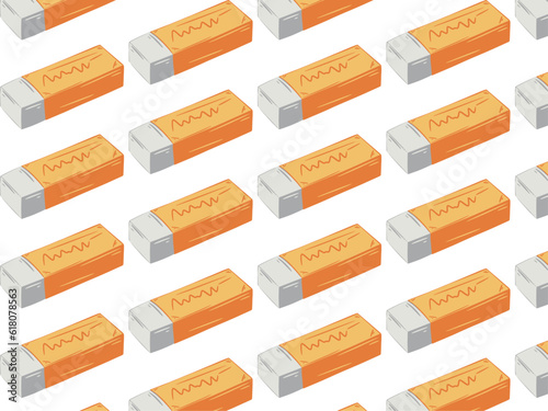 Gomme stylisée jaune