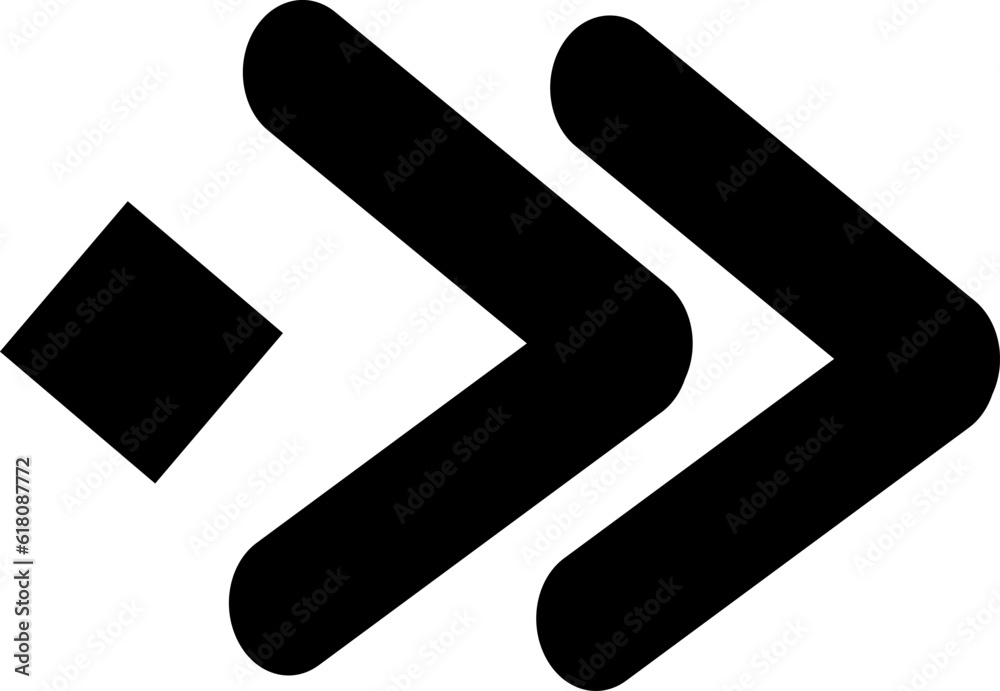 New style black vector arrow. Arrow right vector illustration. New style black vector arrow. Arrow right vector illustration.