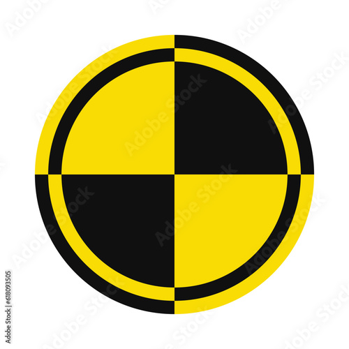 Crash Test Double Stroke Circle Icon