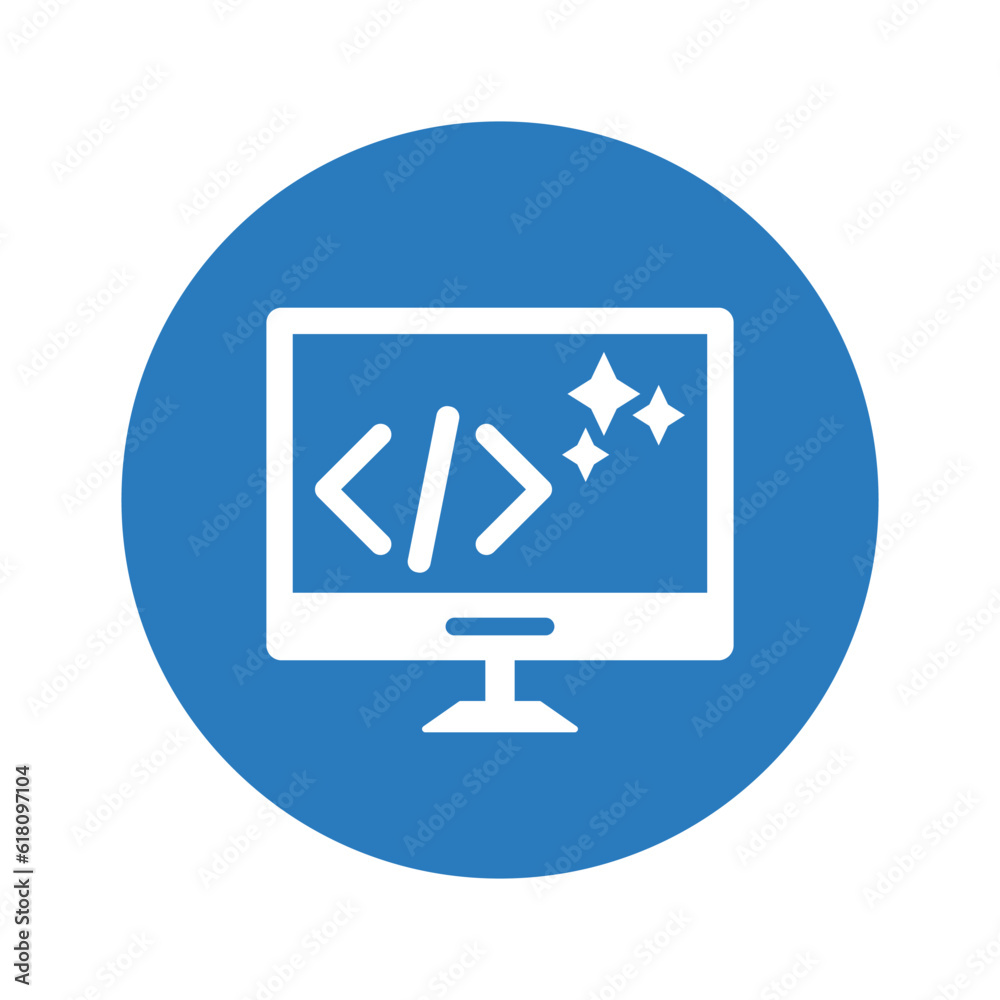 Clean Code icon. Clean Code icon.