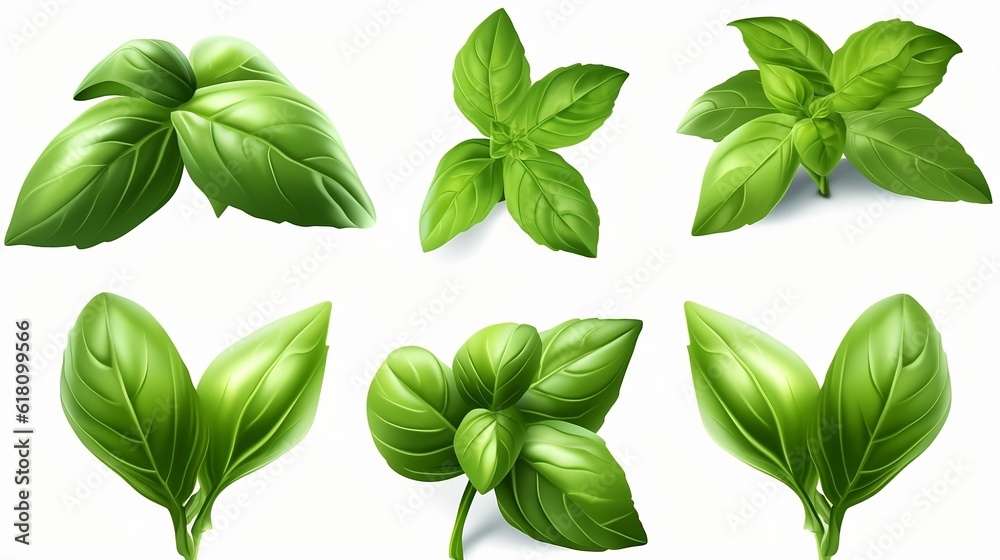 The Essence of the Mediterranean: Fresh Basil in Six Suggestive Variations The Essence of the Mediterranean: Fresh Basil in Six Suggestive Variations
