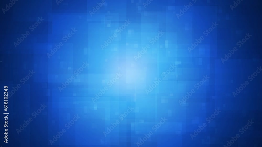 Abstract futuristic blue background 4k digital animation
