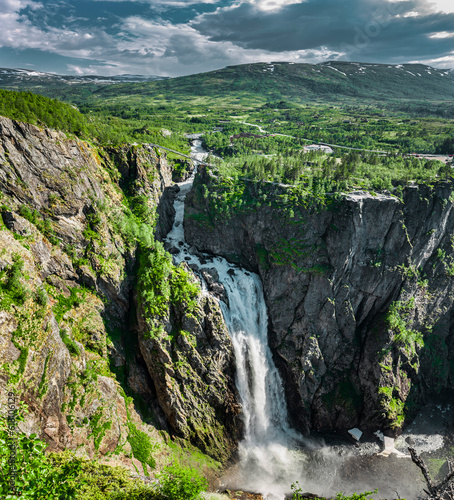Wasserfall Vøringfossen in Norwegen
