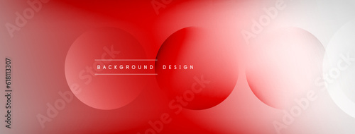 Light geometric abstract background with lines, circles