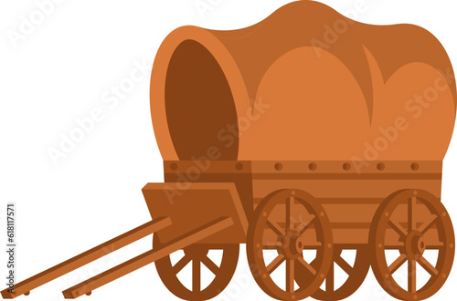 Simple Carriage Illustration photo