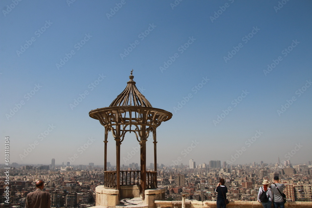 Photo spots can be seen all over the city of Cairo.