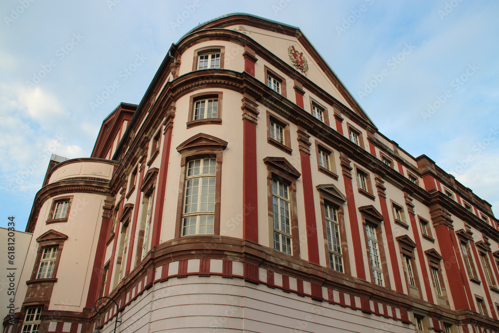 Fototapeta premium sinne theater in mulhouse in alsace (france)