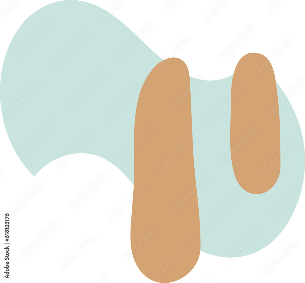 Cute Abstract Blob Illustration Cute Abstract Blob Illustration