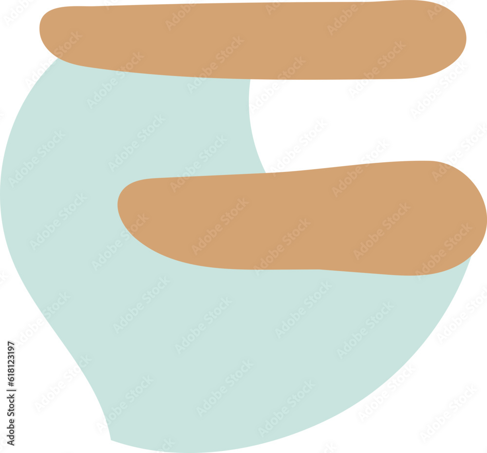 Cute Abstract Blob Illustration