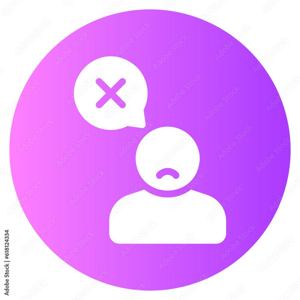 bully gradient icon bully gradient icon