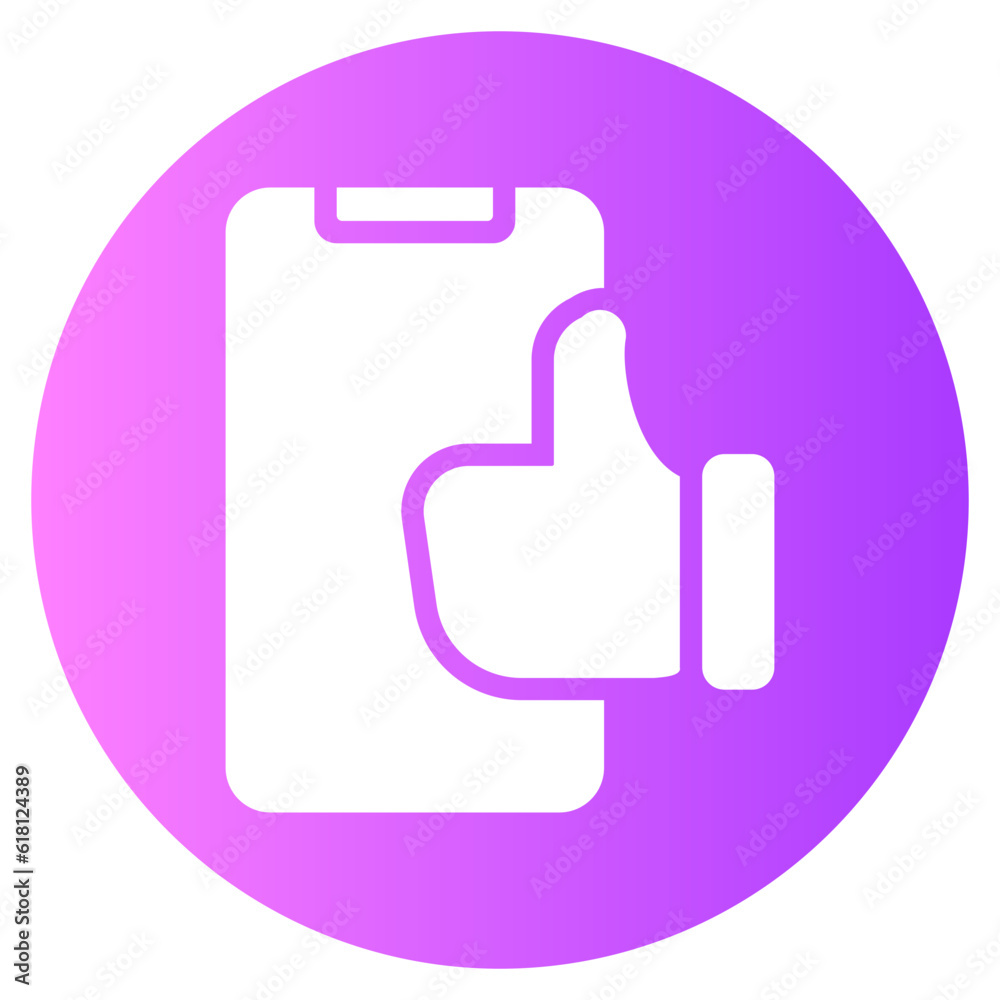 like gradient icon