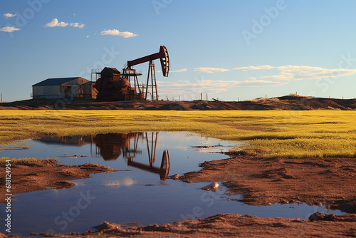 oil pumping produces hydrocarbons. generative AI tools