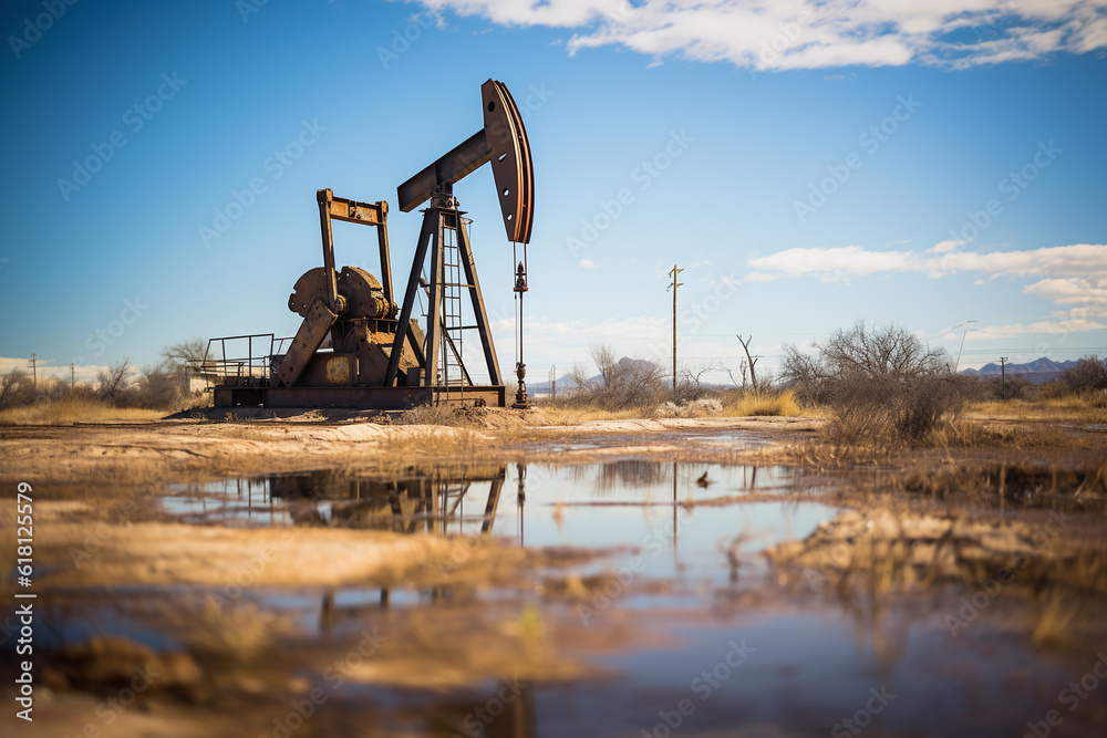 oil pumping produces hydrocarbons. generative AI tools