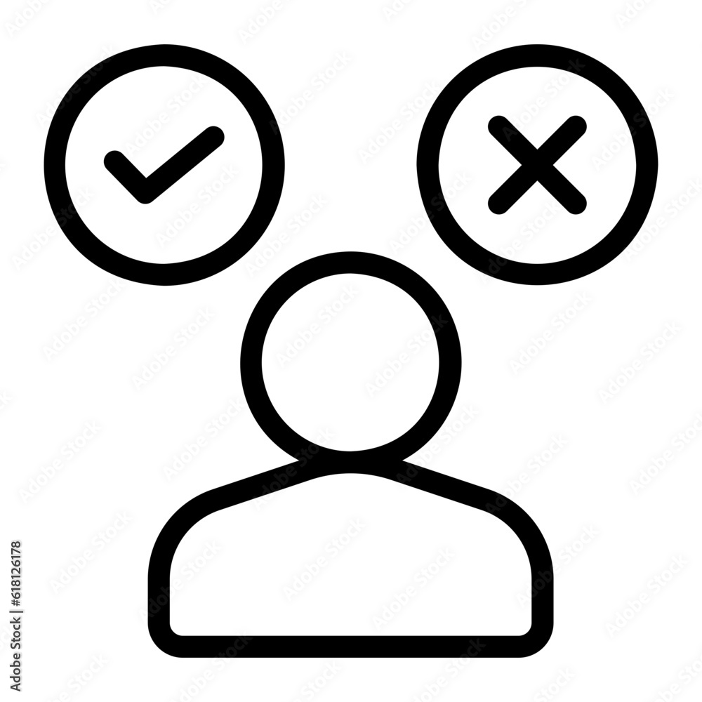 choices line icon choices line icon