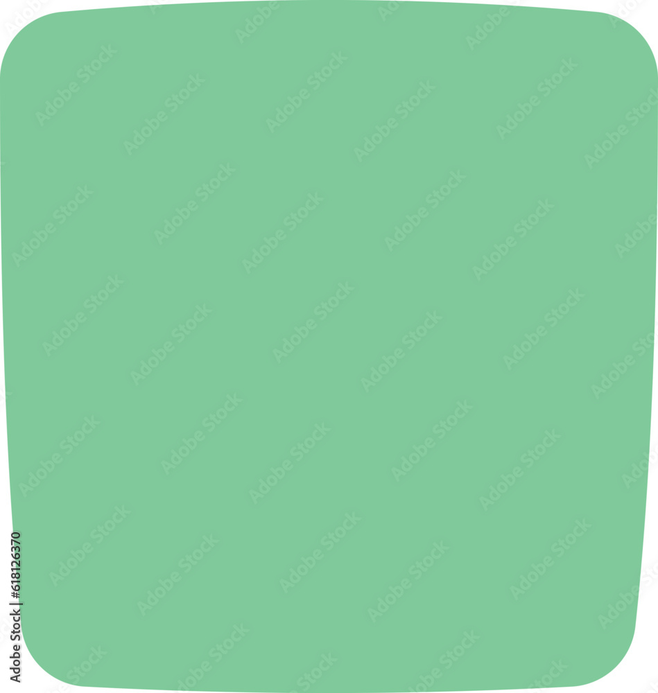 Cute Rectangle Note Illustration Cute Rectangle Note Illustration