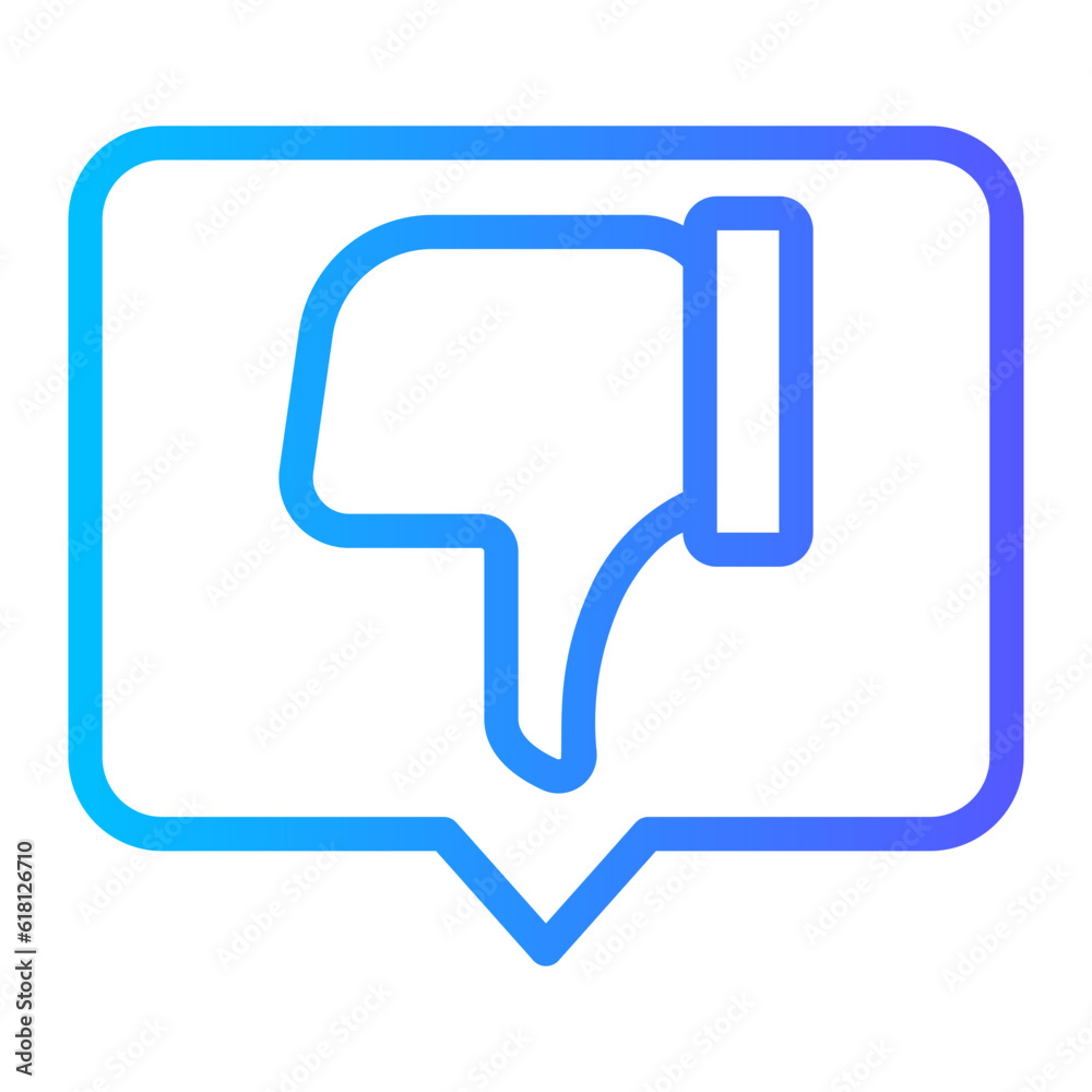 dislike gradient icon dislike gradient icon
